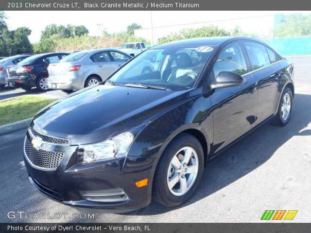 2013 Chevrolet Cruze LT in Black Granite Metallic