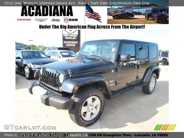 2010 Jeep Wrangler Unlimited Sahara 4x4 in Black