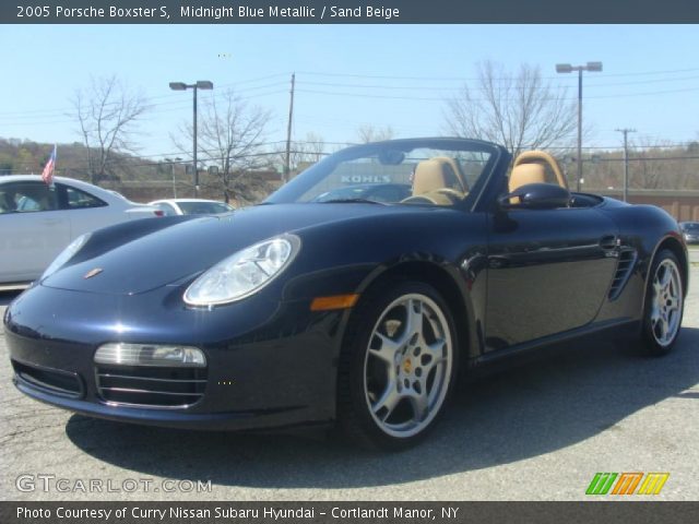 2005 Porsche Boxster S in Midnight Blue Metallic