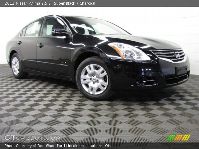 2012 Nissan Altima 2.5 S in Super Black