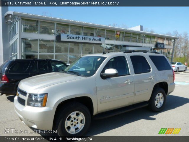 2013 Chevrolet Tahoe LT 4x4 in Champagne Silver Metallic