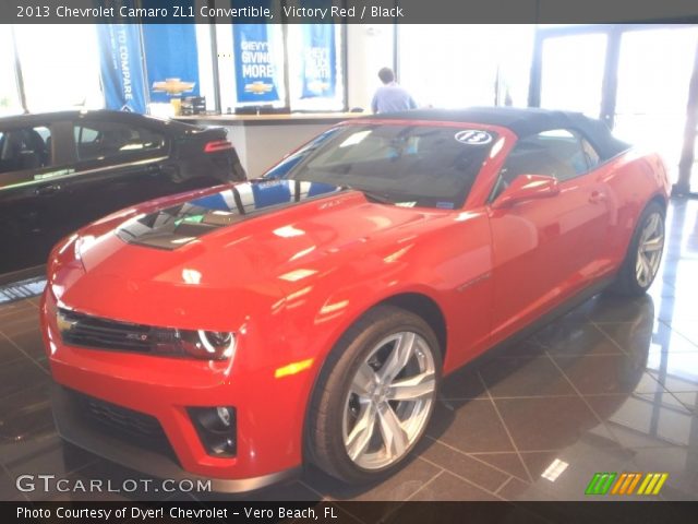 2013 Chevrolet Camaro ZL1 Convertible in Victory Red