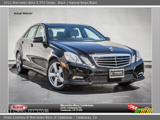 2011 Mercedes-Benz E 350 Sedan in Black