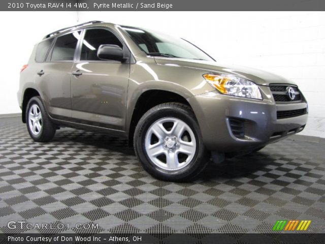 2010 Toyota RAV4 I4 4WD in Pyrite Metallic
