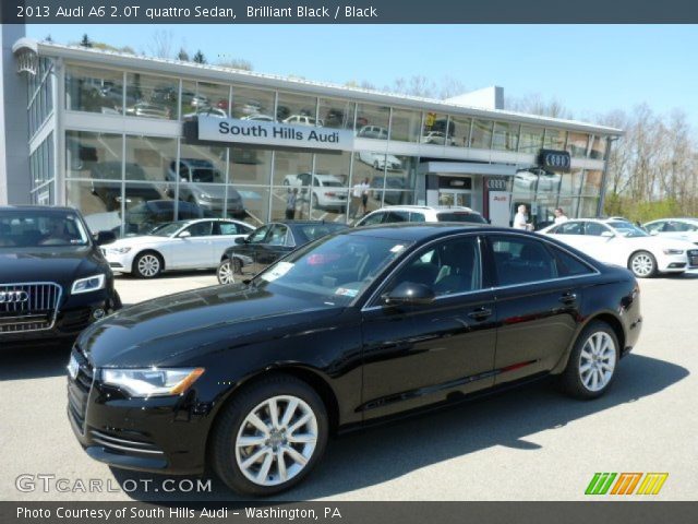 2013 Audi A6 2.0T quattro Sedan in Brilliant Black