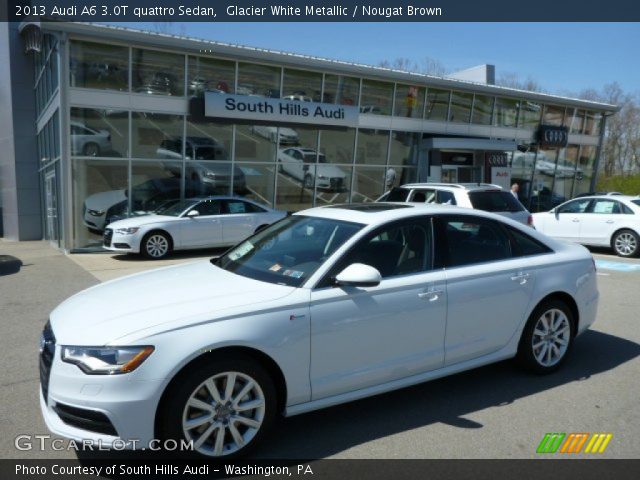 2013 Audi A6 3.0T quattro Sedan in Glacier White Metallic