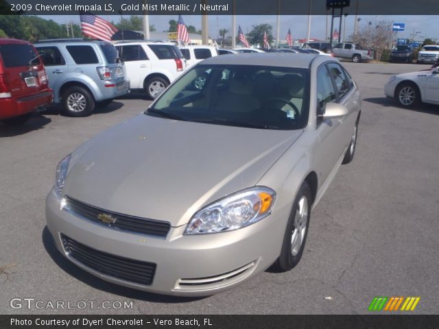 2009 Chevrolet Impala LS in Gold Mist Metallic