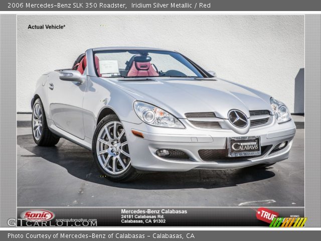 2006 Mercedes-Benz SLK 350 Roadster in Iridium Silver Metallic