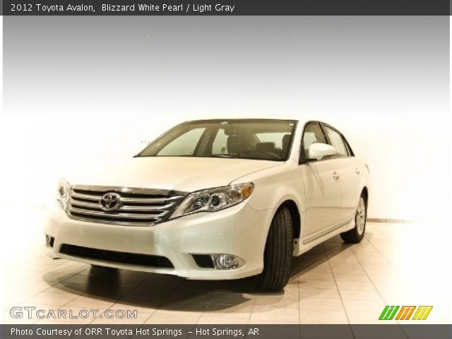 2012 Toyota Avalon  in Blizzard White Pearl