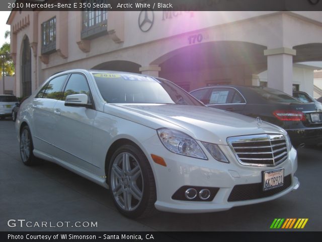 2010 Mercedes-Benz E 350 Sedan in Arctic White