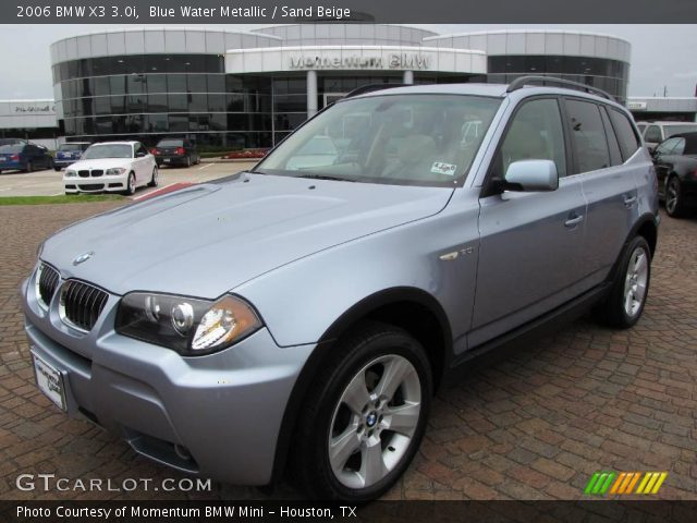 2006 BMW X3 3.0i in Blue Water Metallic