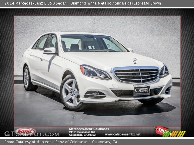 2014 Mercedes-Benz E 350 Sedan in Diamond White Metallic