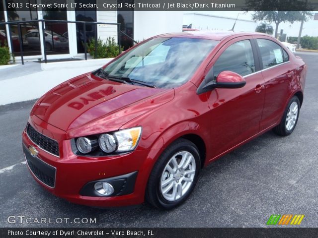 2013 Chevrolet Sonic LT Sedan in Crystal Red Tintcoat