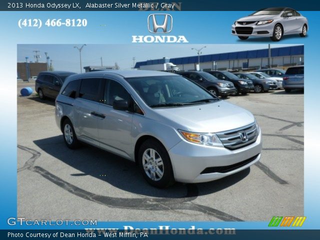 2013 Honda Odyssey LX in Alabaster Silver Metallic