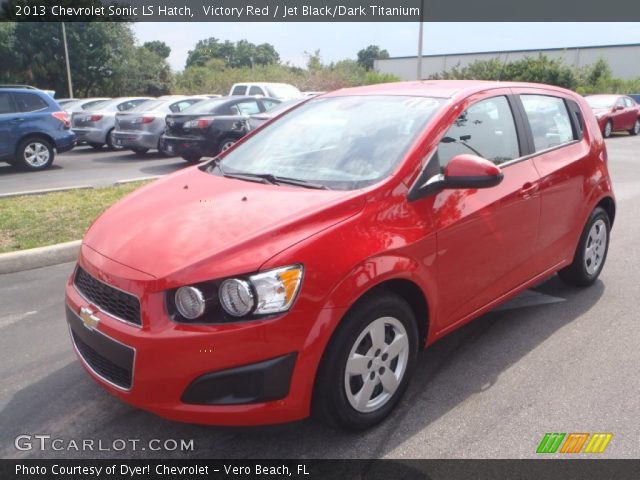 2013 Chevrolet Sonic LS Hatch in Victory Red