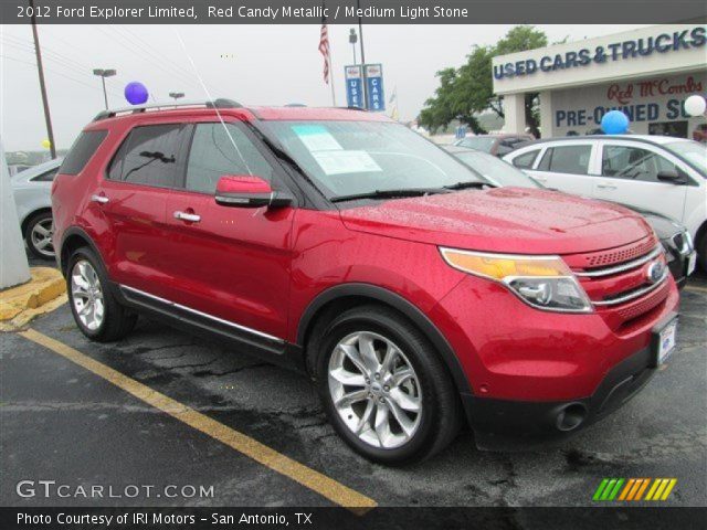 2012 Ford Explorer Limited in Red Candy Metallic