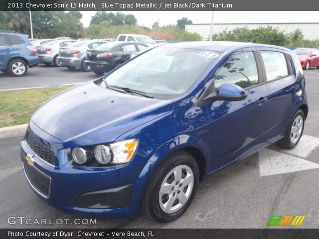 2013 Chevrolet Sonic LS Hatch in Blue Topaz Metallic