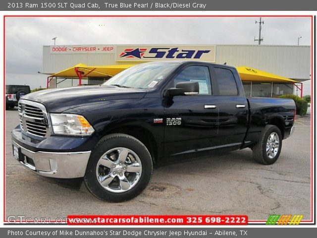 2013 Ram 1500 SLT Quad Cab in True Blue Pearl