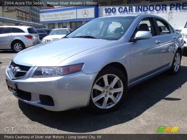 2004 Acura TSX Sedan in Meteor Silver Metallic