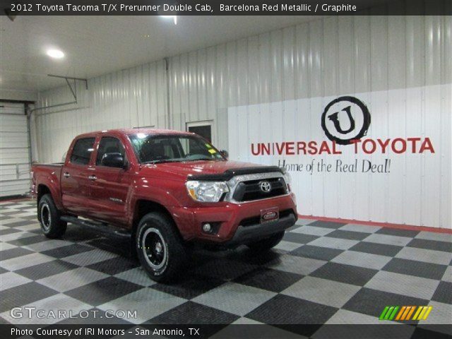 2012 Toyota Tacoma T/X Prerunner Double Cab in Barcelona Red Metallic