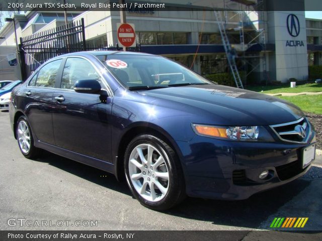 2006 Acura TSX Sedan in Royal Blue Pearl