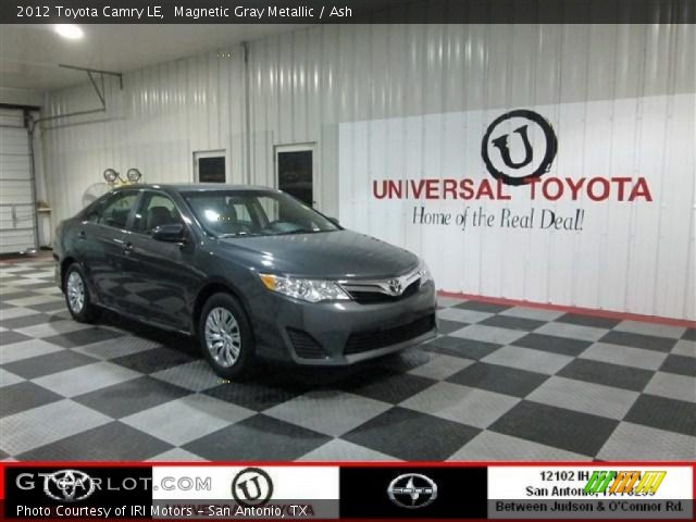 2012 Toyota Camry LE in Magnetic Gray Metallic