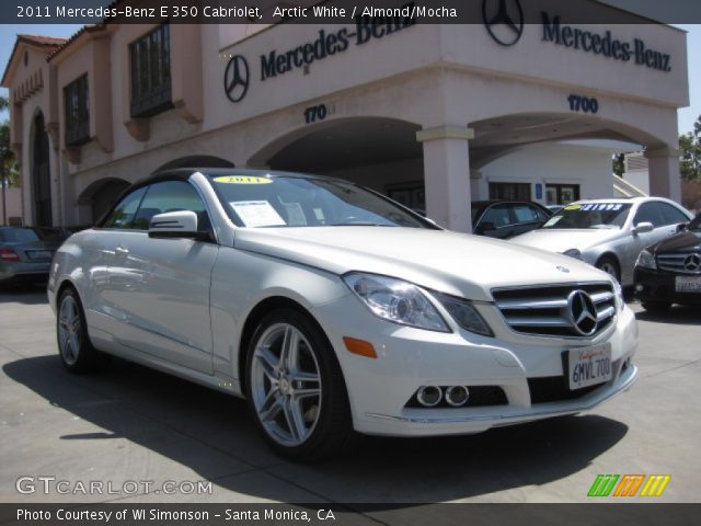 2011 Mercedes-Benz E 350 Cabriolet in Arctic White