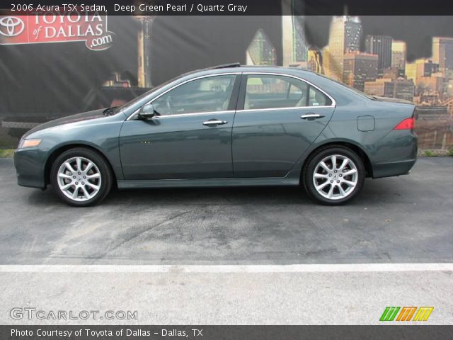 2006 Acura TSX Sedan in Deep Green Pearl