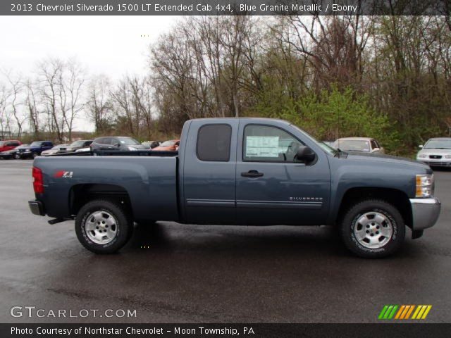 2013 Chevrolet Silverado 1500 LT Extended Cab 4x4 in Blue Granite Metallic