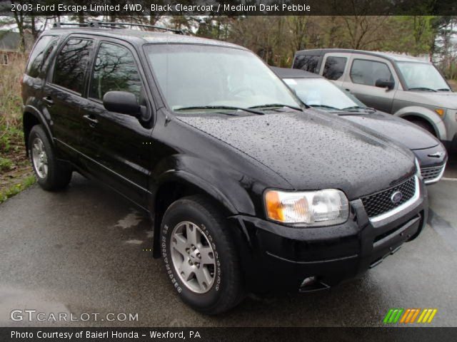 2003 Ford Escape Limited 4WD in Black Clearcoat