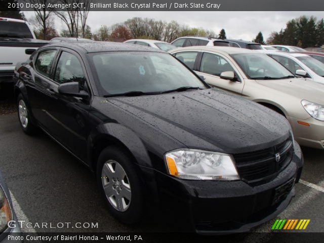 2010 Dodge Avenger SXT in Brilliant Black Crystal Pearl