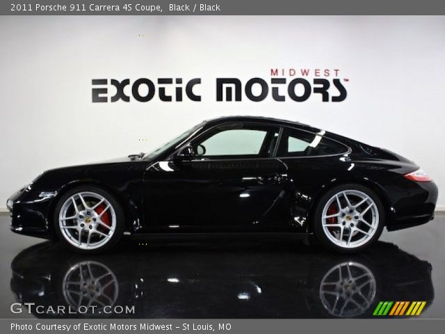 2011 Porsche 911 Carrera 4S Coupe in Black