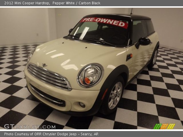 2012 Mini Cooper Hardtop in Pepper White