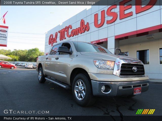 2008 Toyota Tundra SR5 CrewMax in Desert Sand Mica