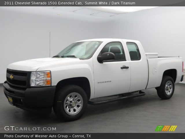 2011 Chevrolet Silverado 1500 Extended Cab in Summit White