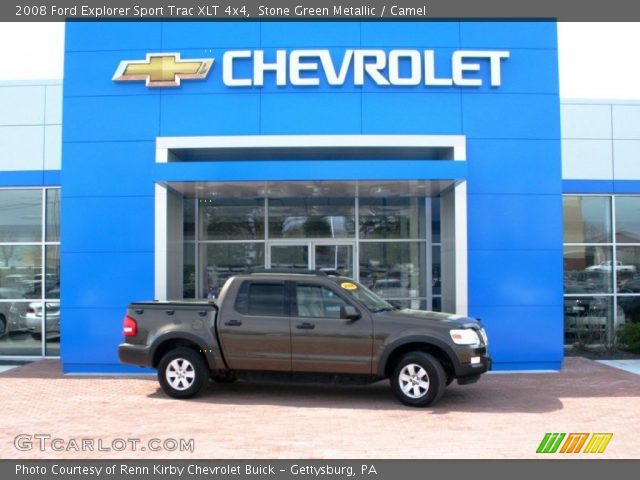 2008 Ford Explorer Sport Trac XLT 4x4 in Stone Green Metallic
