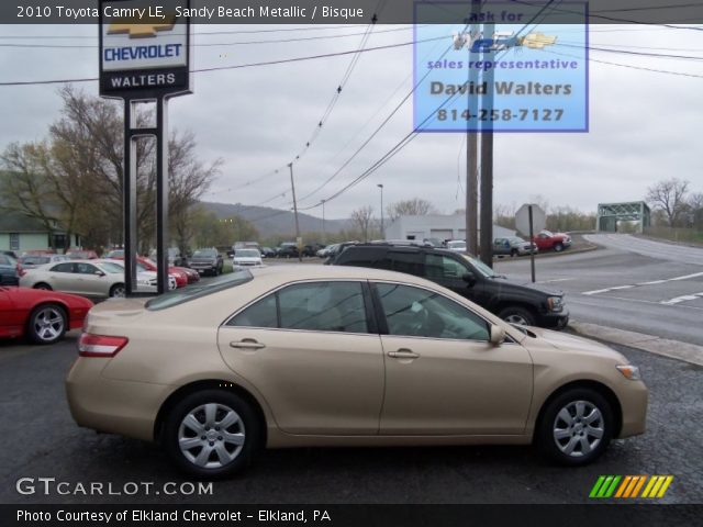 2010 Toyota Camry LE in Sandy Beach Metallic