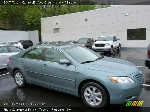 2007 Toyota Camry LE in Aloe Green Metallic