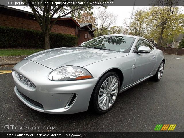 2010 Jaguar XK XK Coupe in Liquid Silver Metallic