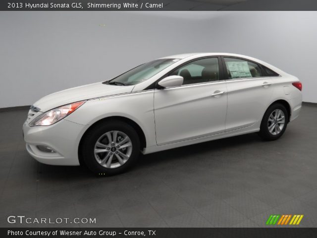 2013 Hyundai Sonata GLS in Shimmering White
