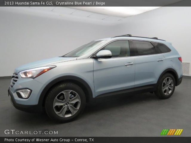 2013 Hyundai Santa Fe GLS in Crystalline Blue Pearl