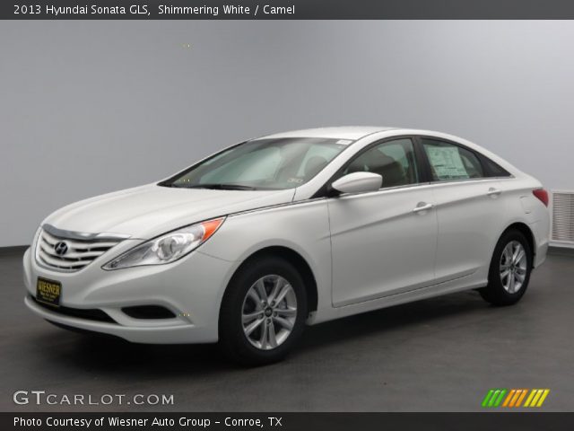 2013 Hyundai Sonata GLS in Shimmering White