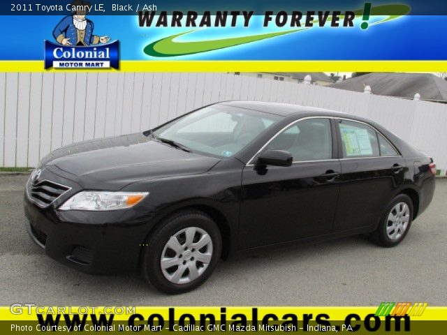 2011 Toyota Camry LE in Black