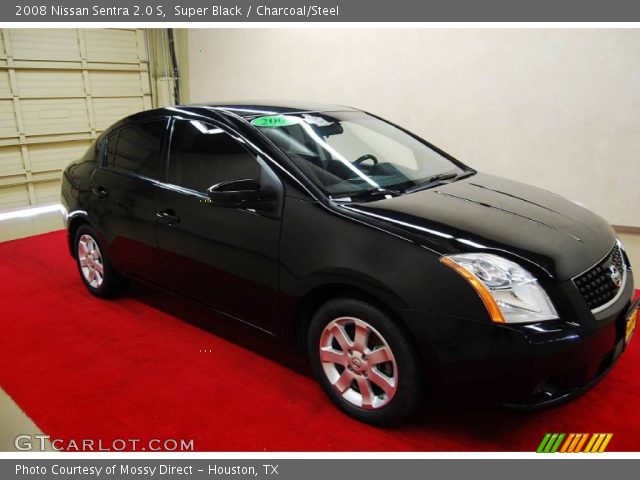 2008 Nissan Sentra 2.0 S in Super Black