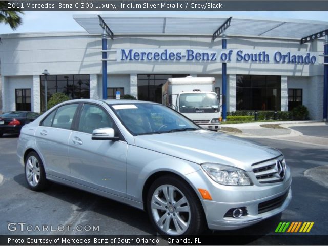 2011 Mercedes-Benz C 300 Luxury in Iridium Silver Metallic