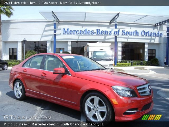 2011 Mercedes-Benz C 300 Sport in Mars Red