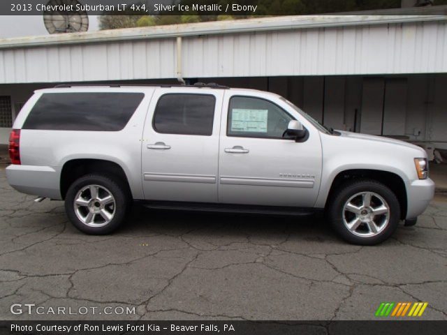 2013 Chevrolet Suburban LT 4x4 in Silver Ice Metallic
