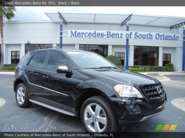 2009 Mercedes-Benz ML 350 in Black