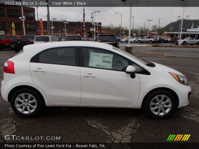 2013 Kia Rio LX 5-Door in Clear White