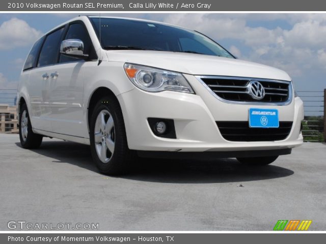 2010 Volkswagen Routan SEL Premium in Calla Lilly White